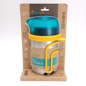 BioLite Camp Stove KettlePot 1.5L Pot for Camp Stove Cooking